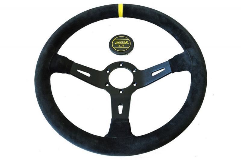7 Inside  Steering Wheels  Raptor 4x4 Steering Wheel  Suede leather Steering wheels