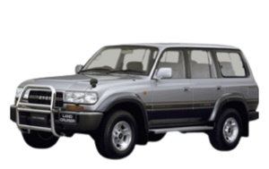 TOYOTA LAND CRUISER J 80 1989-1997 PLACA DE MONTAJE DEL CABRESTANTE OCULTA