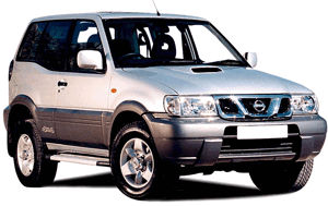 En 1999 el Nissan Terrano II aumentaba su oferta con un cambio automático y  la versión Avenue con motor de gasolina de 2.4 litros de cilindrada -  Revista 4x4