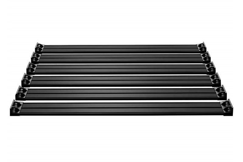 Portaequipajes de carga negro TeraFlex Nebo Wrangler JK 4 puertas 07-18