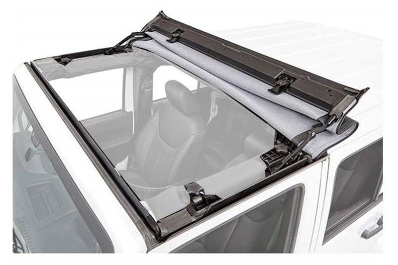 Folding sunroof for factory hard top OFD Wrangler JK