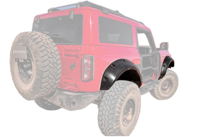 Fender flares Bushwacker Pocket Style New Bronco 2 Door 21-present