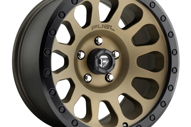 Alloy wheel D600 Vector Matte Bronze/Black Bead Ring Fuel 9.0x18 ET20 110,1 5x150