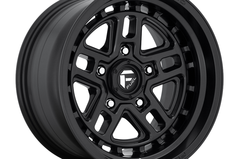 Llanta de aleacin D667 Nitro Matte Black Fuel 9.0x17 ET-12 71,5 5x127