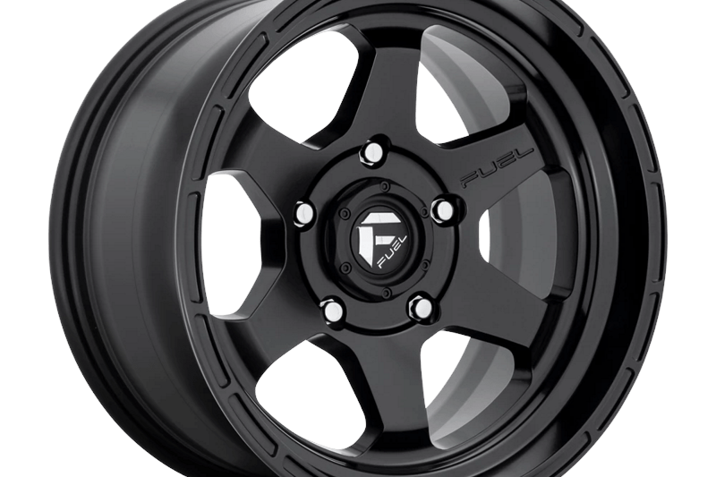 Alloy wheel D664 Shok Matte Black Fuel 7.0x16 ET42 65,07 5x160