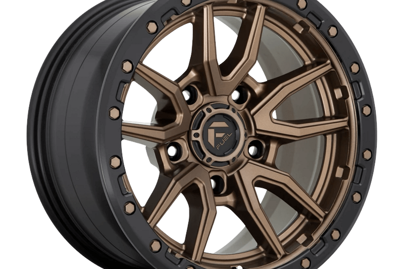 Alloy wheel D681 Rebel Matte Bronze Black Bead Ring Fuel 9.0x17 ET-12 71,5 5x127