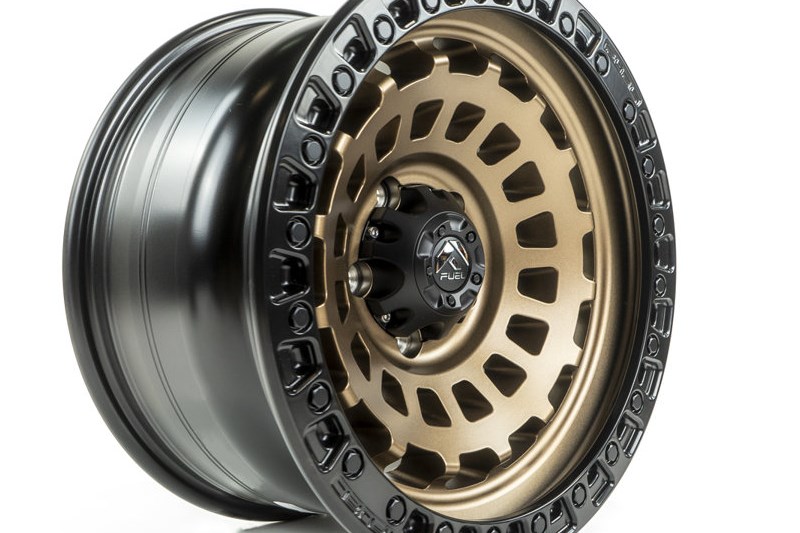 Alloy wheel D634 Zephyr Matte Bronze Black Bead Ring Fuel 9.0x17 ET-12 71,5 5x127