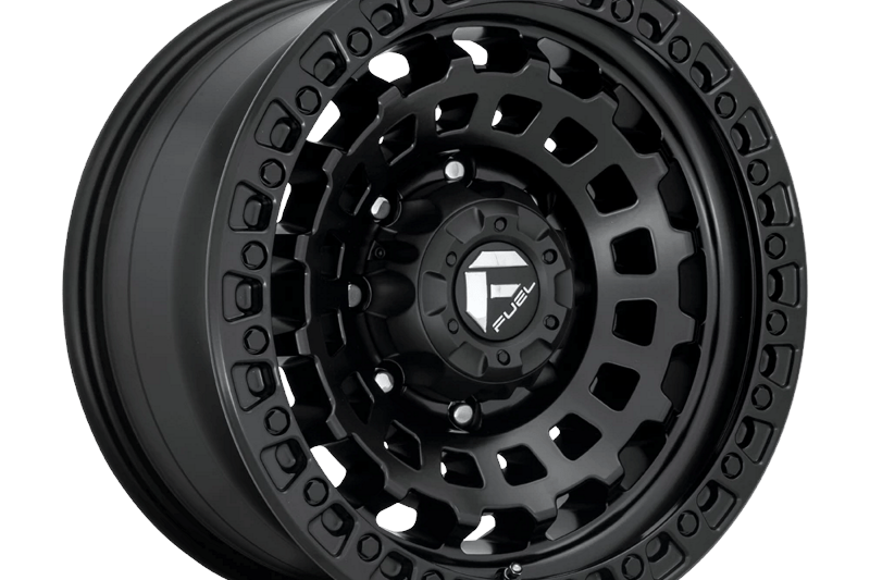 Llanta de aleacin D633 Zephyr Matte Black Fuel 9.0x17 ET-12 71,5 5x127