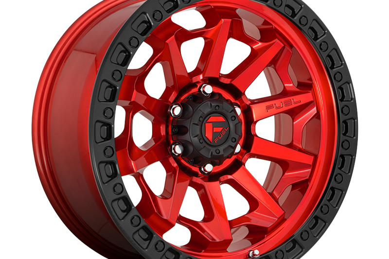 Alloy wheel D695 Covert Candy RED Black Bead Ring Fuel 9.0x20 ET20 106,1 6x139,7