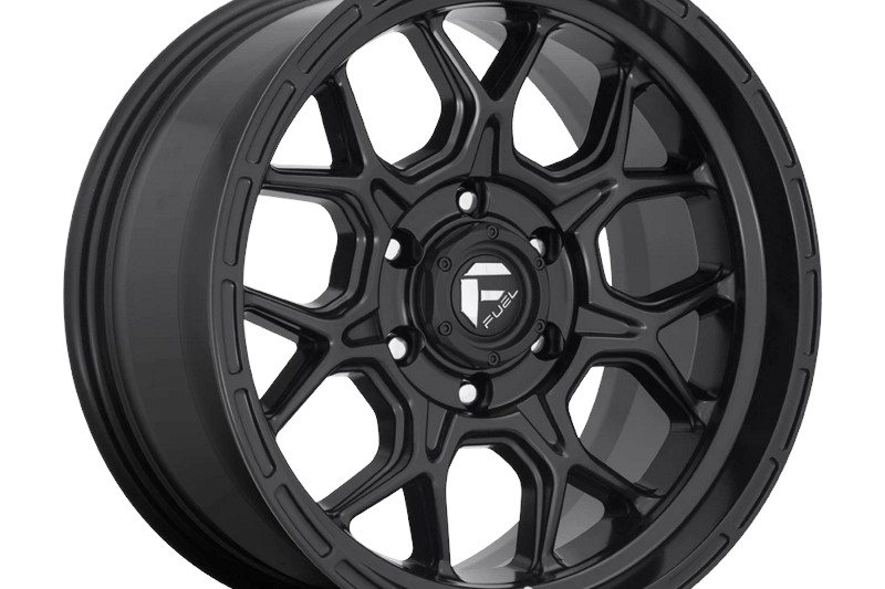 Llanta de aleacin D670 Tech Matte Black Fuel 9.0x18 ET1 71,5 5x127