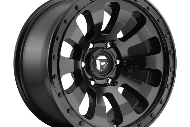 Llanta de aleacin D630 Tactic Matte Black Fuel 9.0x17 ET-12 78,1 5x127