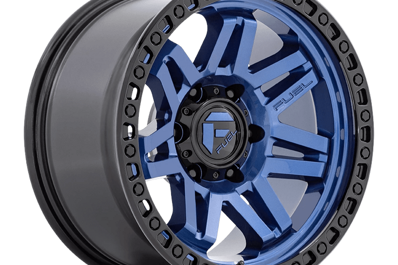 Alloy wheel D813 Syndicate Dark Blue W/ Black Ring Fuel 9.0x17 ET-12 106,1 6x139,7