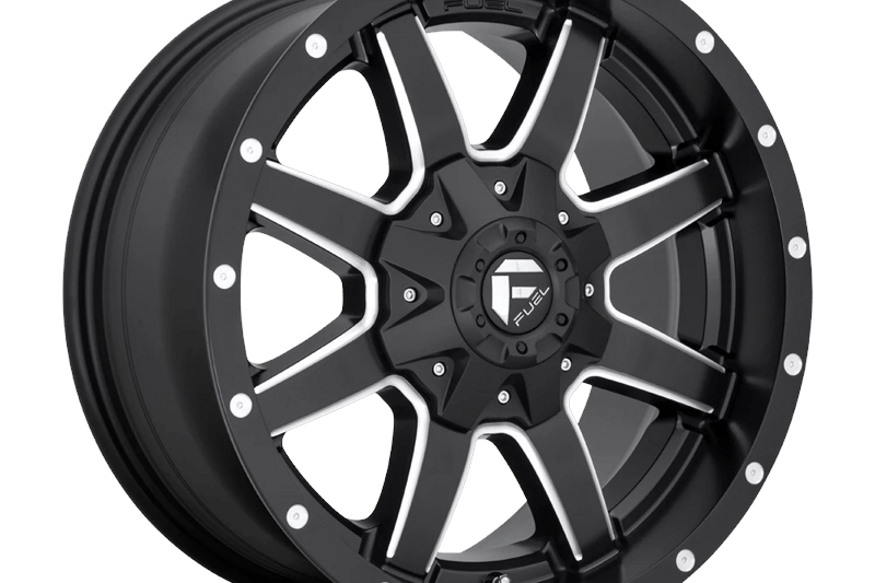 Alloy wheel D538 Maverick Matte Black Milled Fuel 8.5x17 ET25 72,56 6x114.3;6x120