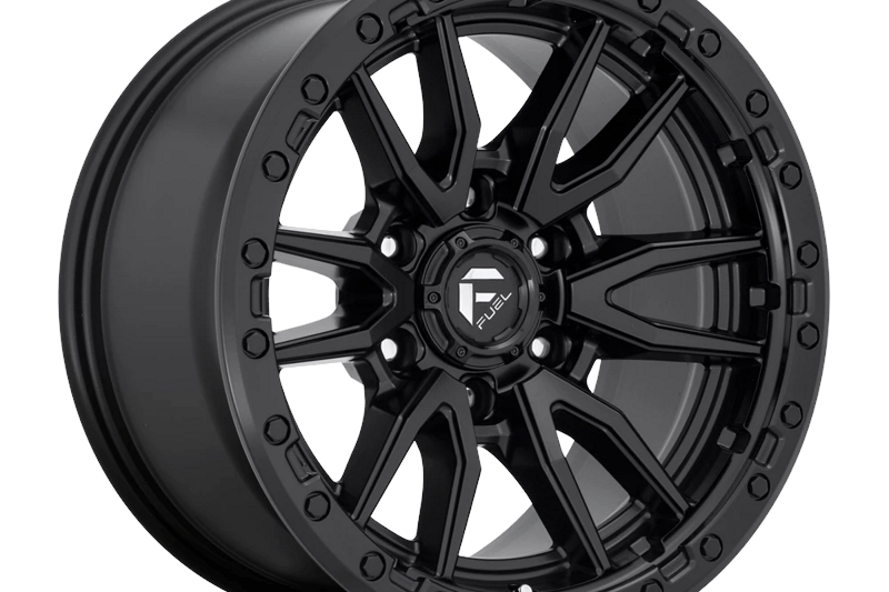 Llanta de aleacin D679 Rebel Matte Black Fuel 9.0x20 ET1 110,1 5x150