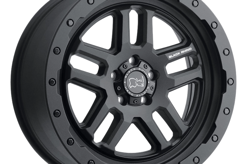 Alloy wheel Textured Matte Black Barstow Black Rhino 8.0x17 ET38 84,1 6x130