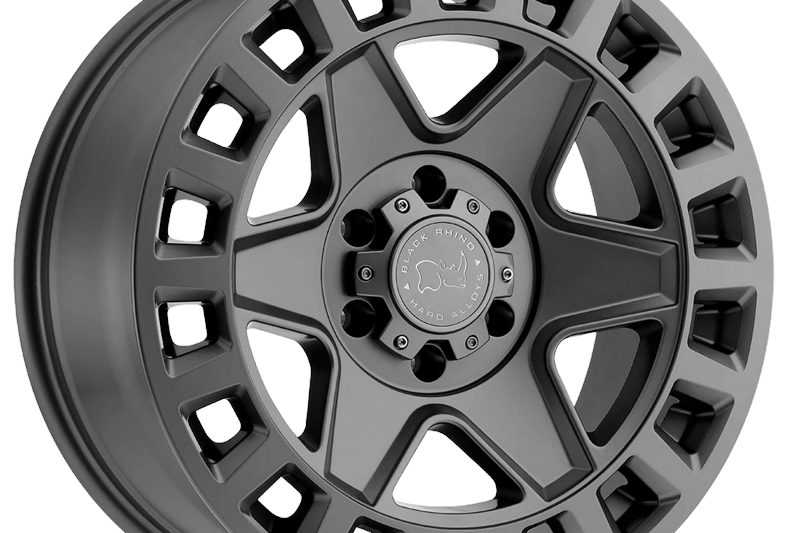 Alloy wheel Matte Gunmetal York Black Rhino 8.0x17 ET35 76,1 5x120