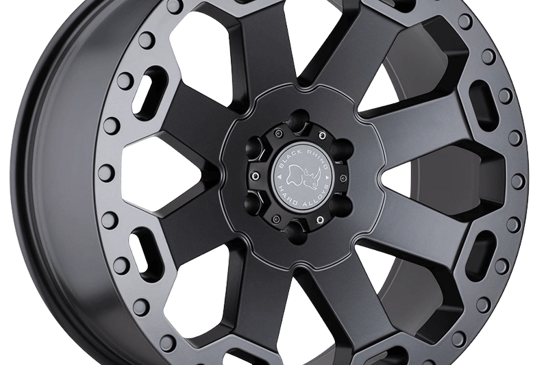 Alloy wheel Matte Gunmetal Warlord Black Rhino 8.0x17 ET35 76,1 5x120