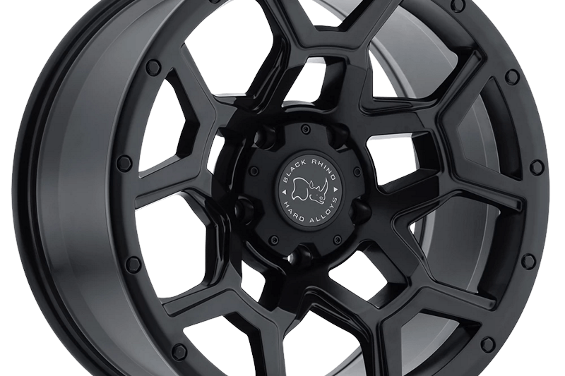 Alloy wheel Matte Black Overland Black Rhino 9.5x17 ET6 112,1 6x139,7