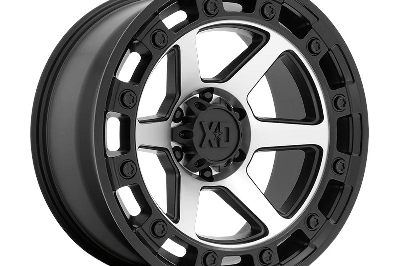 Alloy wheel XD862 Raid Satin Black Machined XD Series 9.0x17 ET0 71,5 5x127