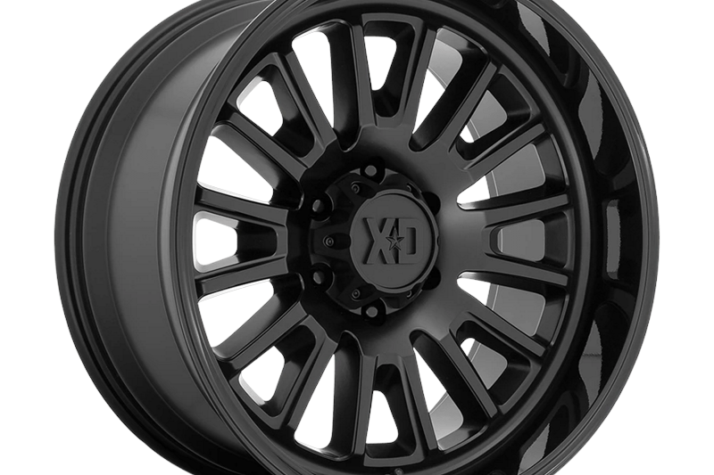 Alloy wheel XD864 Rover Satin Black W/ Gloss Black LIP XD Series 9.0x20 ET18 106,1 6x139,7