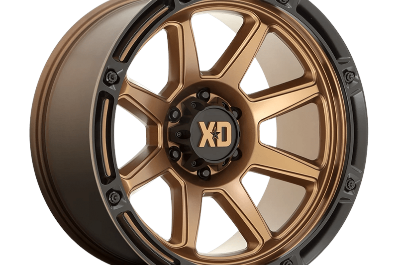 Alloy wheel XD863 Matte Bronze W/ Black LIP XD Series 9.0x20 ET0 106,1 6x139,7