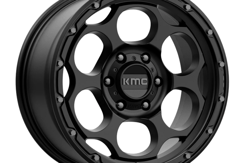 Alloy wheel KM541 Dirty Harry Textured Black KMC 8.5x18 ET18 66,06 6x114.3