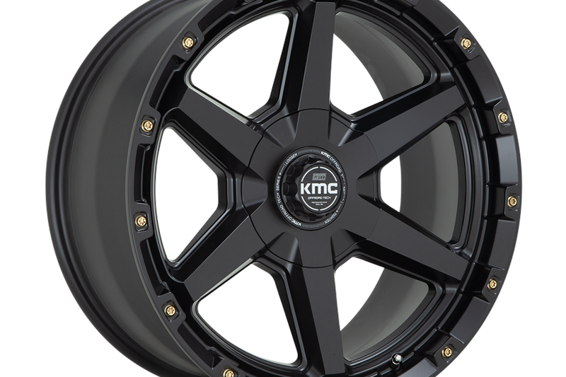 Llanta de aleacin KM101 Tempo Satin Black KMC 9.0x17 ET0 78,1 5x127;5x139.7