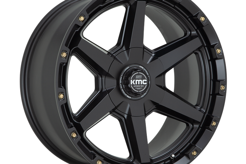 Alloy wheel KM101 Tempo Satin Black KMC 9.0x17 ET18 78,1 5x127;5x139.7