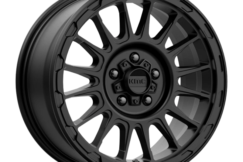 Llanta de aleacin KM542 Impact Satin Black KMC 8.0x17 ET35 72,56 5x114,3