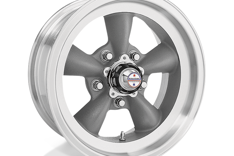 Llanta de aleacin VN105 Torq Thrust D Torq Thrust Gray W/ Mach LIP American Racing 7.0x15 ET-6 83,0