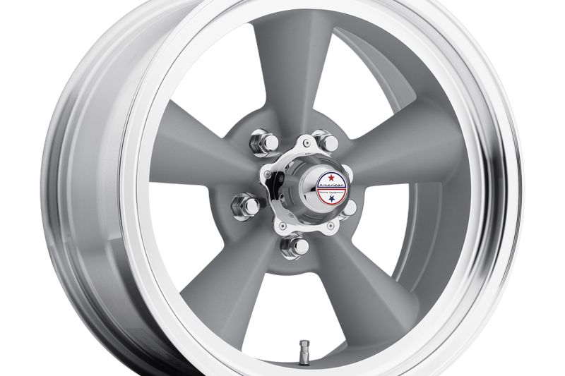 Alloy wheel VN309 TT O Vintage Silver W/ Machined LIP American Racing 8.5x15 ET-24 83,06 5x114.3