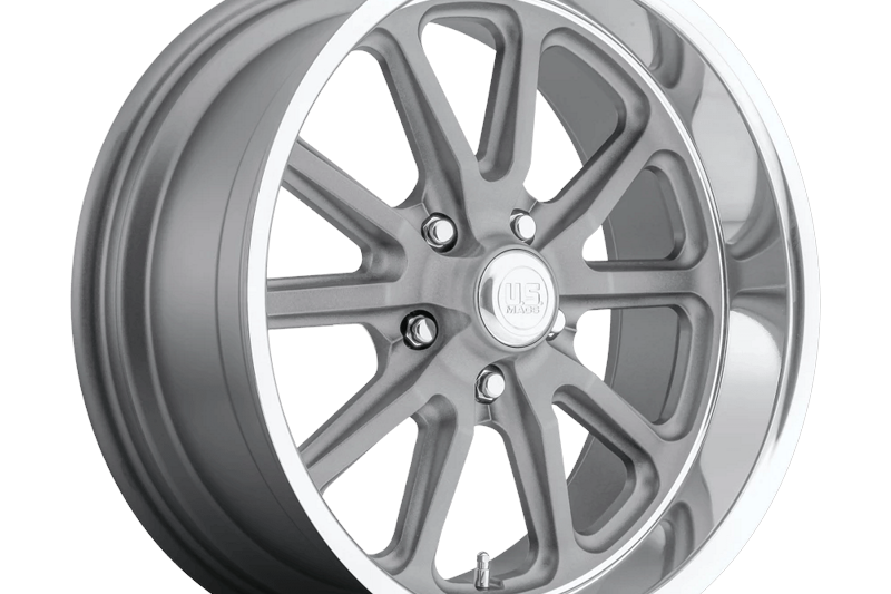 Alloy wheel U111 Rambler Matte GUN Metal Machined US Mags 8.0x18 ET1 72,56 5x114.3