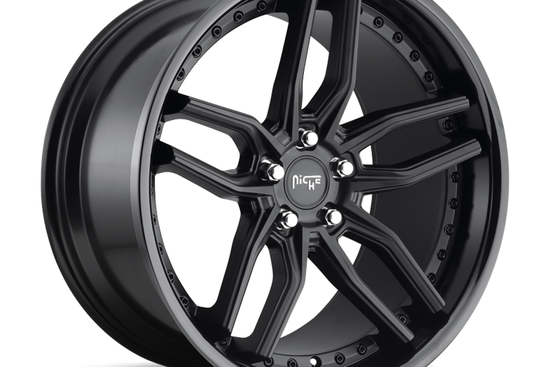 Alloy wheel M194 Methos Gloss Black Matte Black Niche Road Wheels