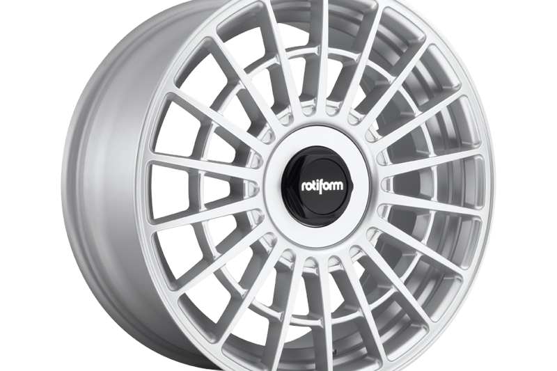 Llanta de aleacin R143 Gloss Silver Rotiform 8.5x19 ET45 66,56 5x100;5x112