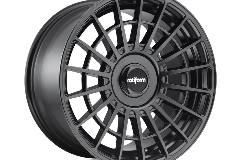 Alloy wheel R142 Matte Black Rotiform 8.5x18 ET45 66,56 5x100;5x112
