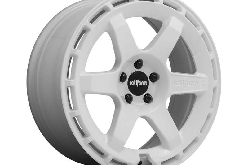 Alloy wheel R183 KB1 Gloss White Rotiform 8.5x19 ET40 72,56 5x114.3