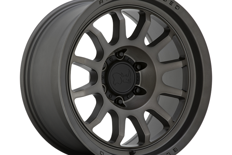 Alloy wheel Matte Brushed Gunmetal Rapid Black Rhino 8.5x20 ET0 76,1 6x114.3