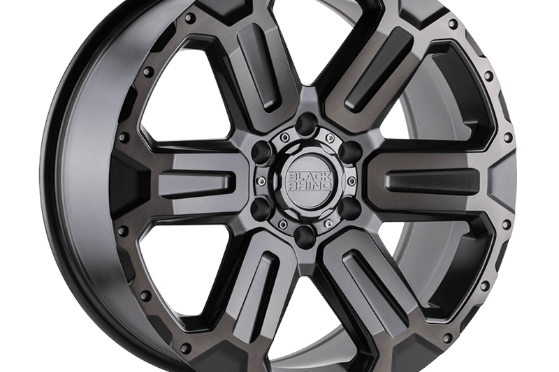 Alloy wheel Matte Gunmetal W/ Brushed Face & Gunmetal Tint Wanaka Black Rhino 9.0x20 ET40 112,1 6x13