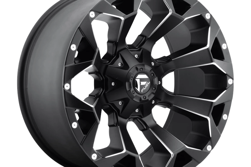 Alloy wheel D546 Assault Matte Black Milled Fuel 9.0x20 ET35 66,06 6x114.3