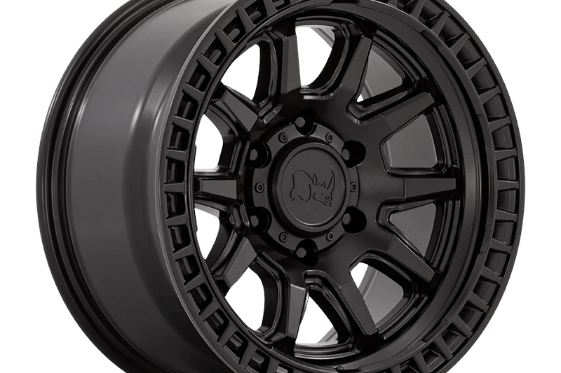 Alloy wheel Matte Black Calico Black Rhino 8.5x17 ET34 74,1 5x120