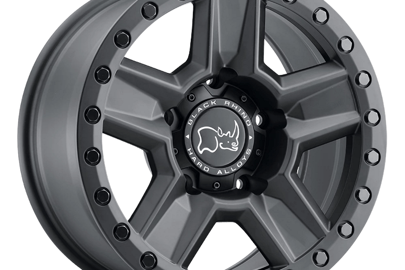 Alloy wheel Matte Black Ravine Black Rhino 8.5x17 ET35 71,5 5x127