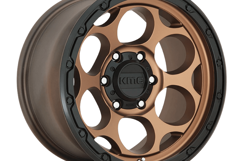 Alloy wheel KM541 Dirty Harry Matte Bronze W/ Black LIP KMC 8.5x18 ET0 106,1 6x139,7