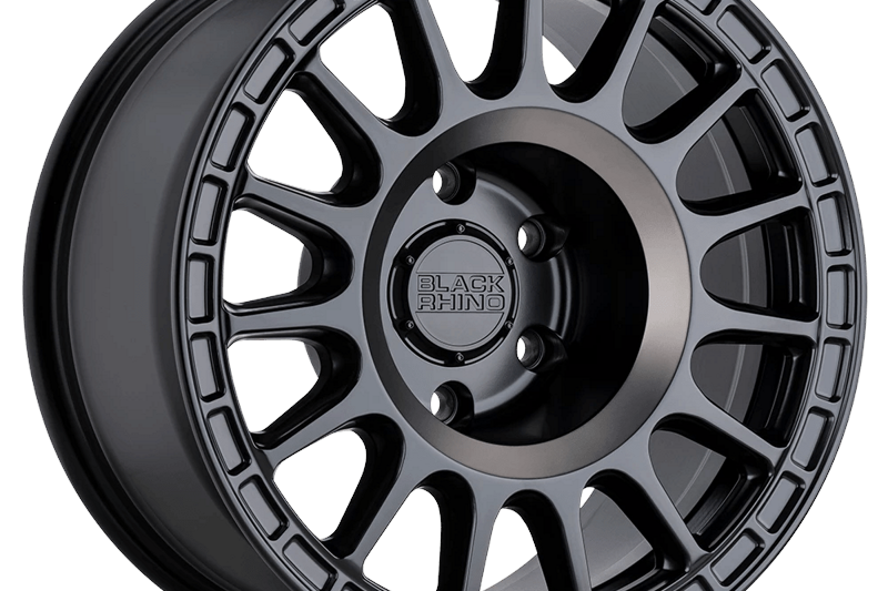 Alloy wheel Semi Gloss Black W/ Machined Dark Tint Ring Sandstorm Black Rhino 8.5x18 ET0 112,1 6x139