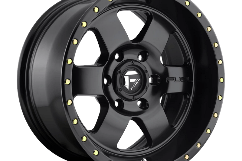 Alloy wheel D618 Podium Matte Black Fuel 9.0x17 ET-12 78,1 5x127
