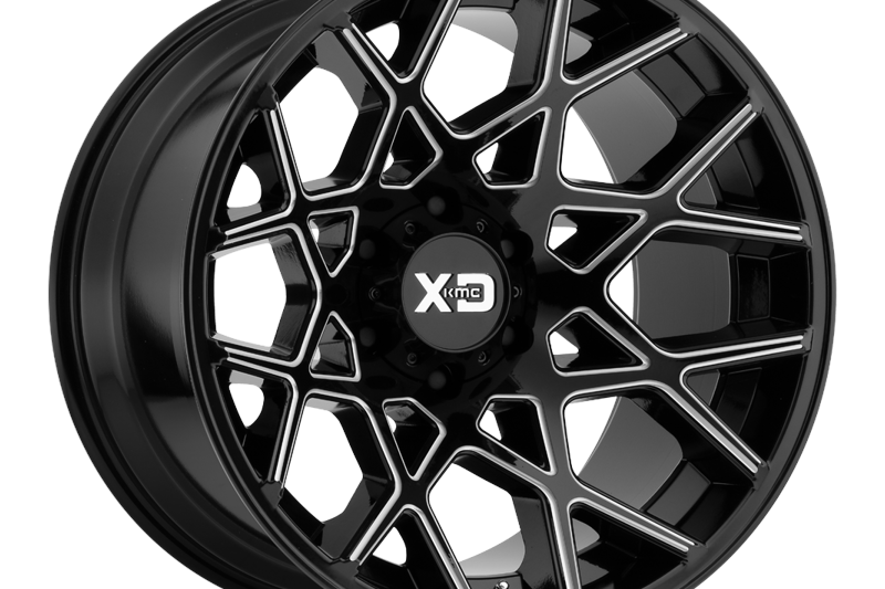 Alloy wheel XD831 Chopstix Gloss Black Milled XD Series 10.0x20 ET-24 106,1 6x139,7