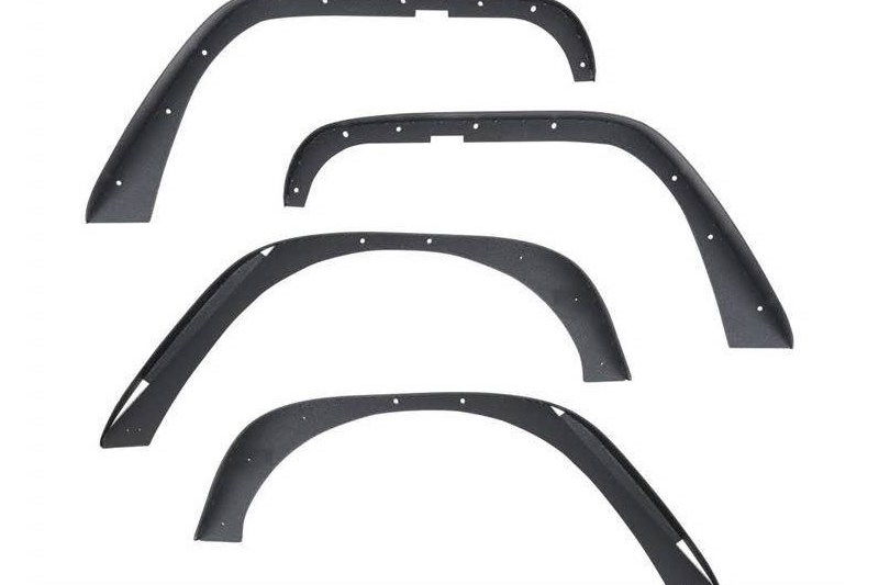 Fender flares set front and rear Smittybilt XRC Armor Corner Guards