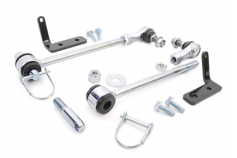 Front quick disconnect sway bar links Rough Country Lift 2,5