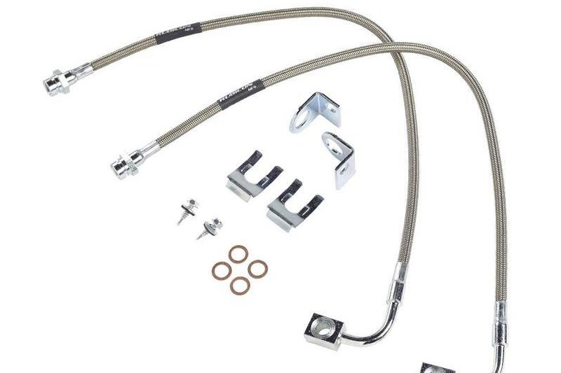 Rear extended brake lines 20