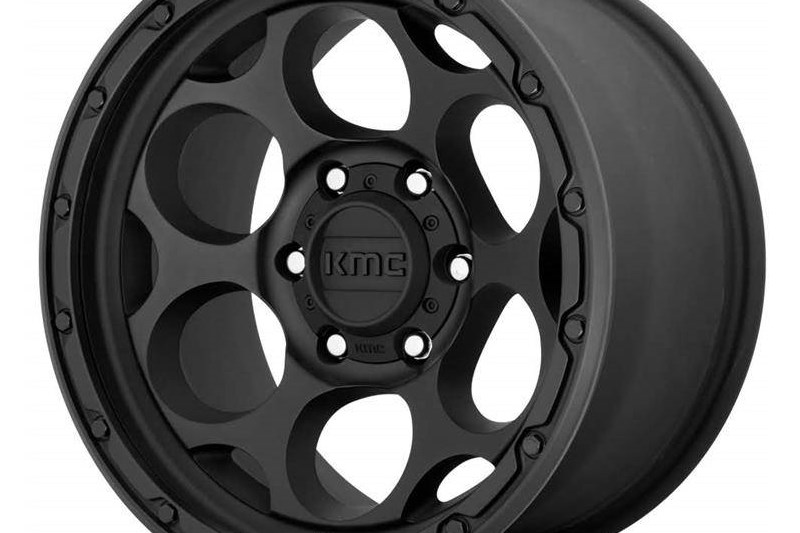 Alloy wheel KM541 Textured Black KMC 8.5x17 ET18 71,5 5x127