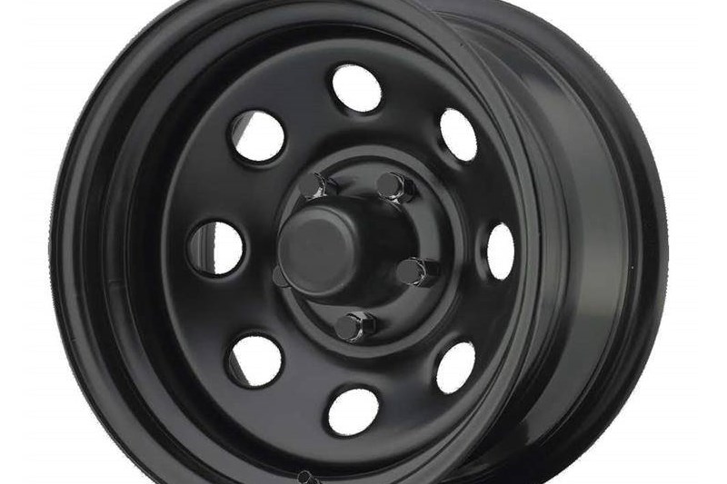 Llanta de acero Rock Crawler 97 Flat Black Pro Comp 8.0x17 ET-6 83 5x127